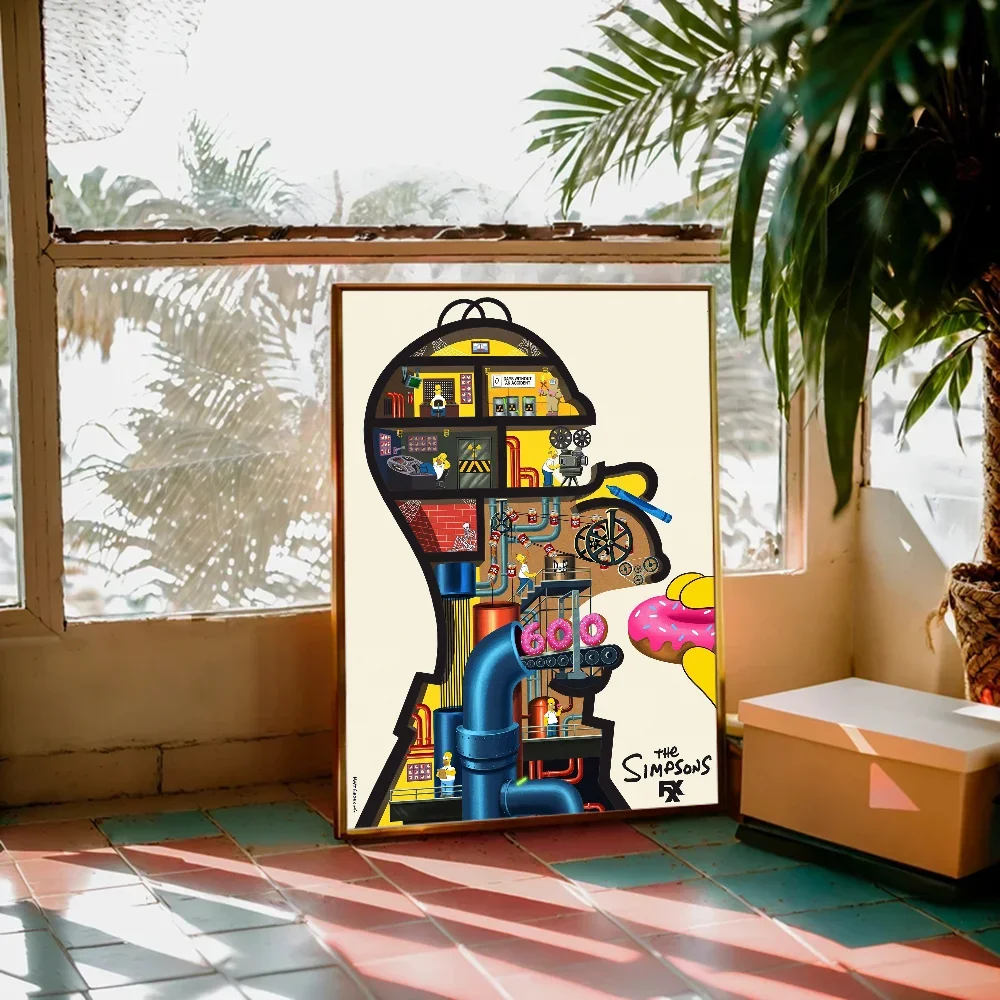 Retro Cartoon Wall Art Posters