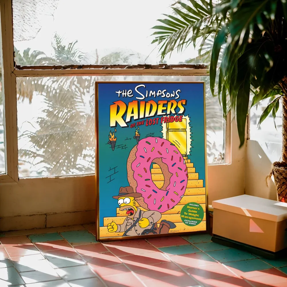 Retro Cartoon Wall Art Posters