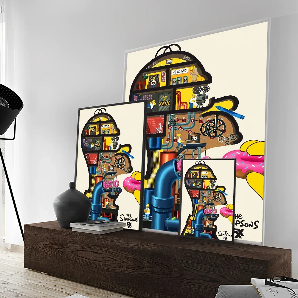 Retro Cartoon Wall Art Posters