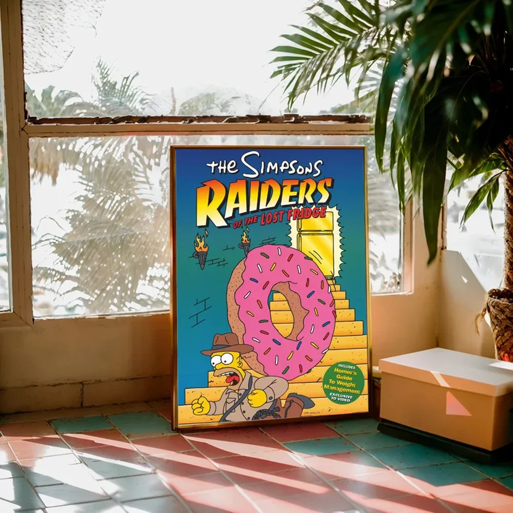 Retro Cartoon Wall Art Posters